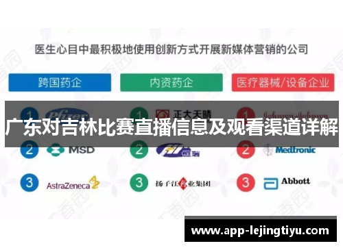 广东对吉林比赛直播信息及观看渠道详解
